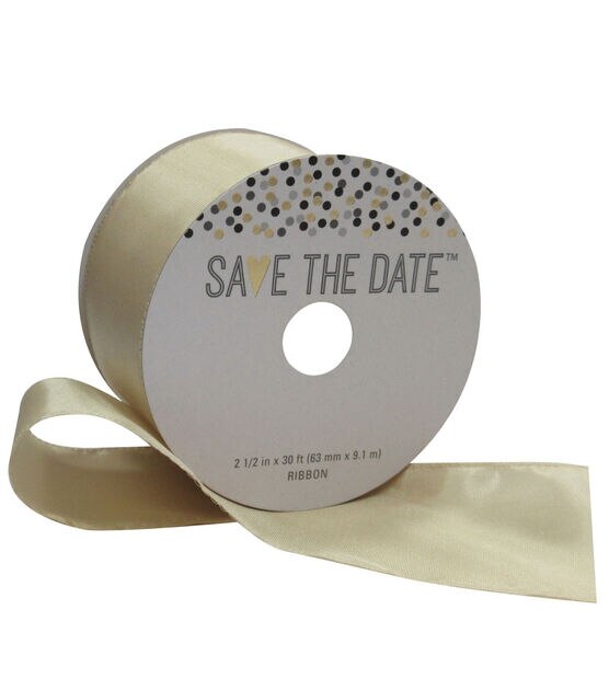 #3 Satin Ribbon - Champagne