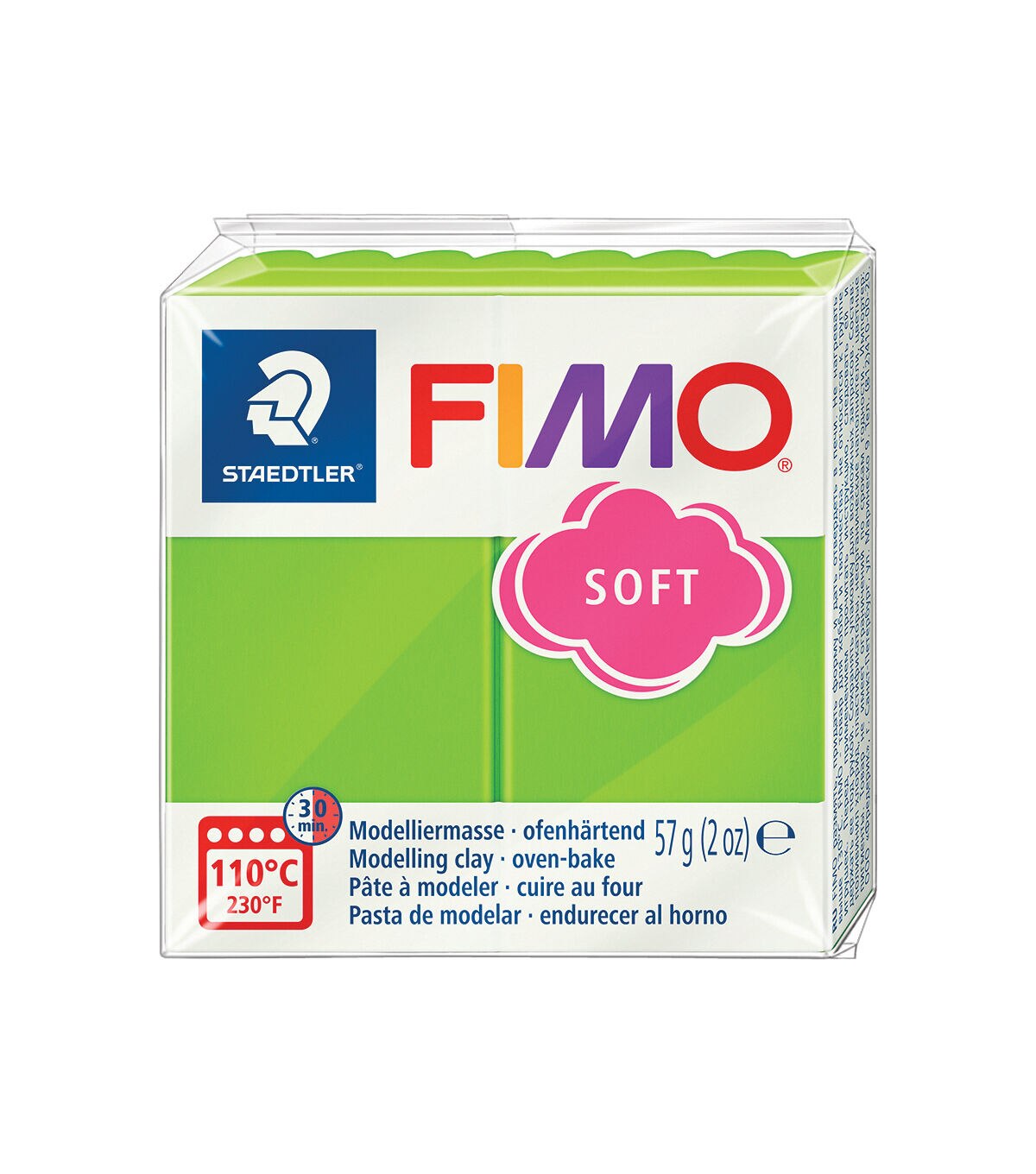 FIMO Professional oven-bake polymer clay, white, Nr. 0, 85 gr