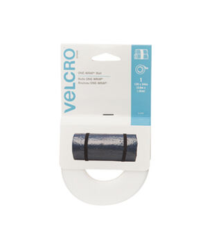 Velcro Brand One-Wrap Roll Bundling Strap, Black, 12 ft x 3/4 in