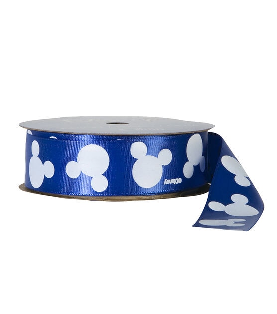 Disney Mickey Mouse Ribbon 1 High Quality Grosgrain Ribbon by the