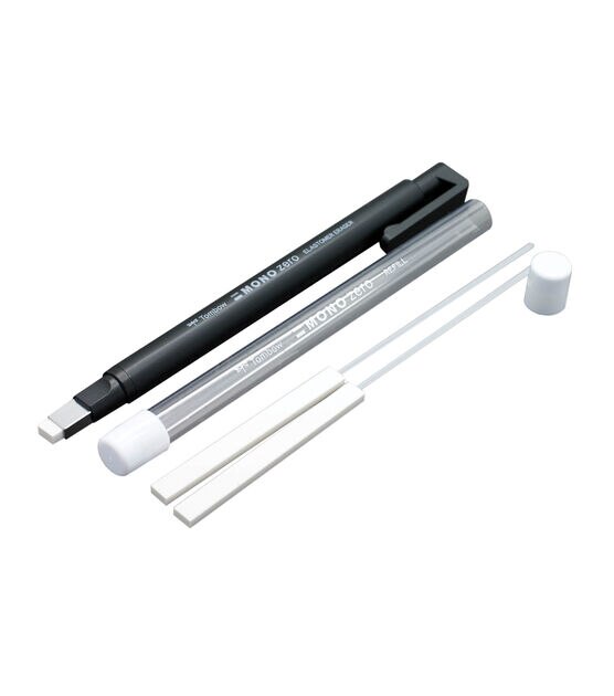 Tombow Mono Zero Eraser - Silver - Round