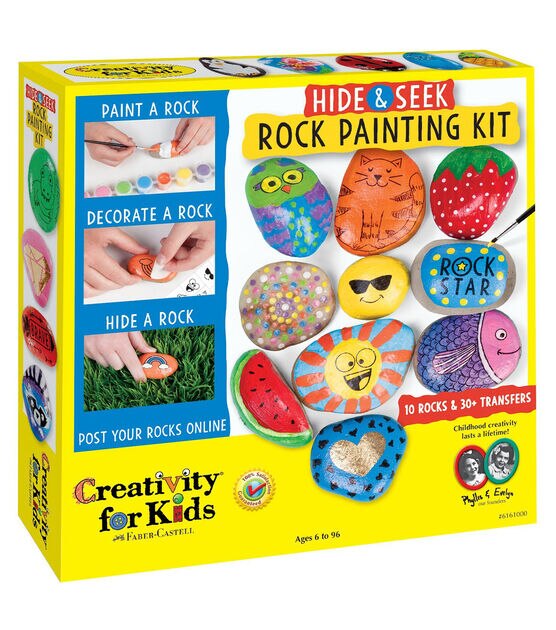 Do-it-yourself Art and Craft kit/Rock Painting Kit