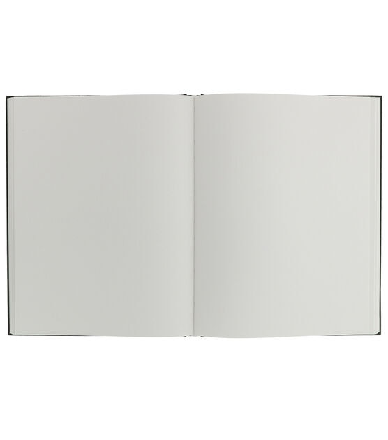8.5" x 11" Black Hardbound Sketchbook by Artsmith, , hi-res, image 2