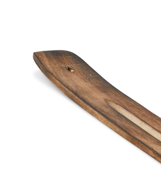 10" Wood Incense Stick Holder by Place & Time