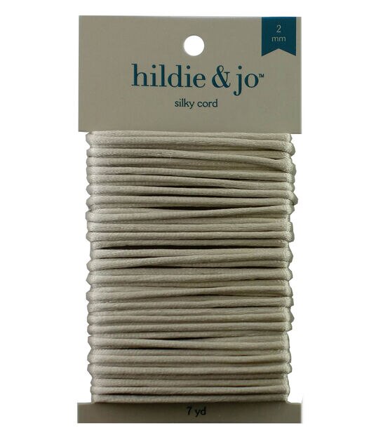1mm x 3yds Black Leather Cord by hildie & jo