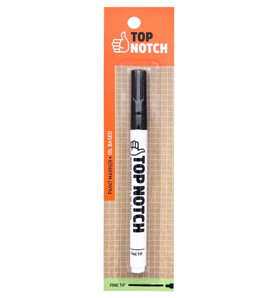 2pk White Broad & Chisel Tip Chalk Markers by Top Notch