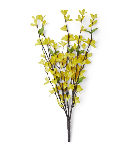 24" Spring Yellow Forsythia Bush by Bloom Room