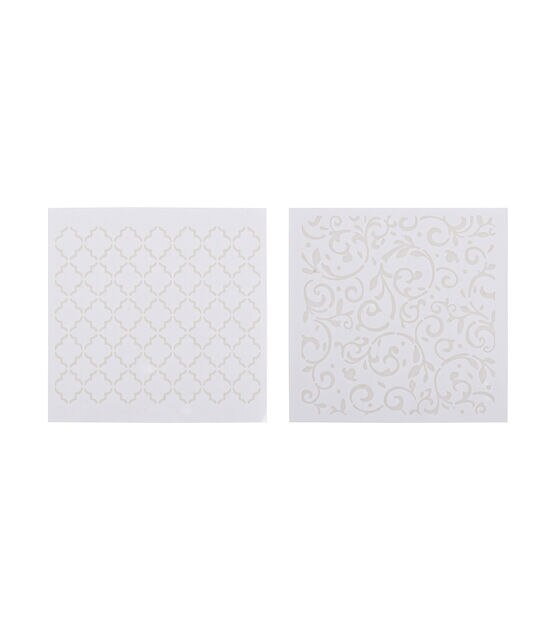 5.5 Quatrefoil & Filigree Cookie Stencils 2ct by STIR