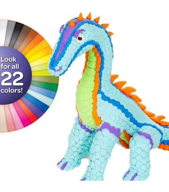 Crayola 232407 Model Magic 7 oz. 6 Assorted Color Modeling Compound