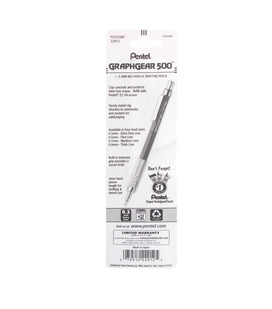 Lead Pencil GraphGear 500 .3mm