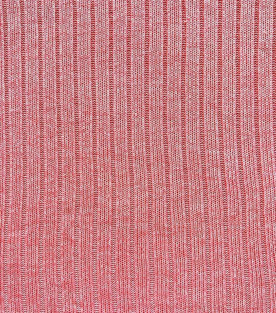 Pink Sweater Knit Fabric by POP!