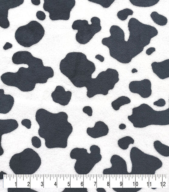 Black Cow Print