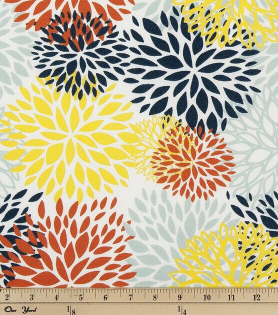 Premier Prints Outdoor Fabric Blooms Perla