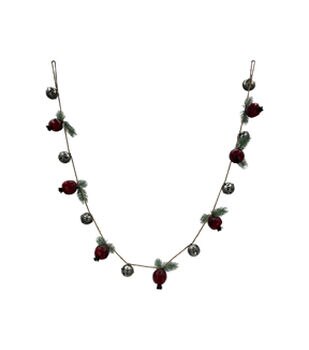 72 Christmas Red Berry Garland by Bloom Room