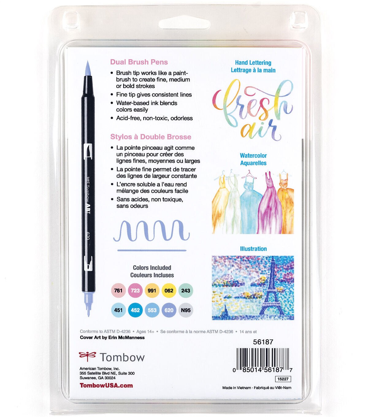 Tombow Dual Brush Markers 10 Pkg Pastel | JOANN Taiwan