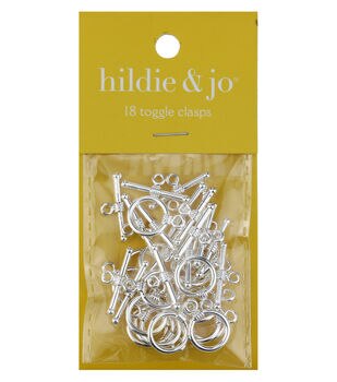 10mm Silver Metal Earring Posts 20pk by hildie & jo