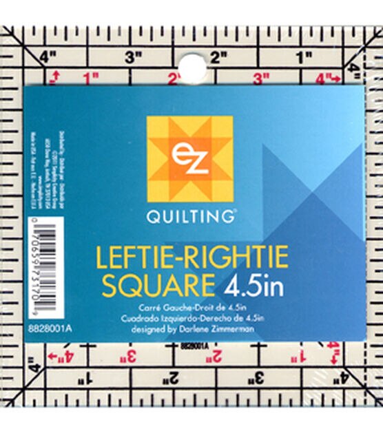 Leftie Rightie 4.5 in Square