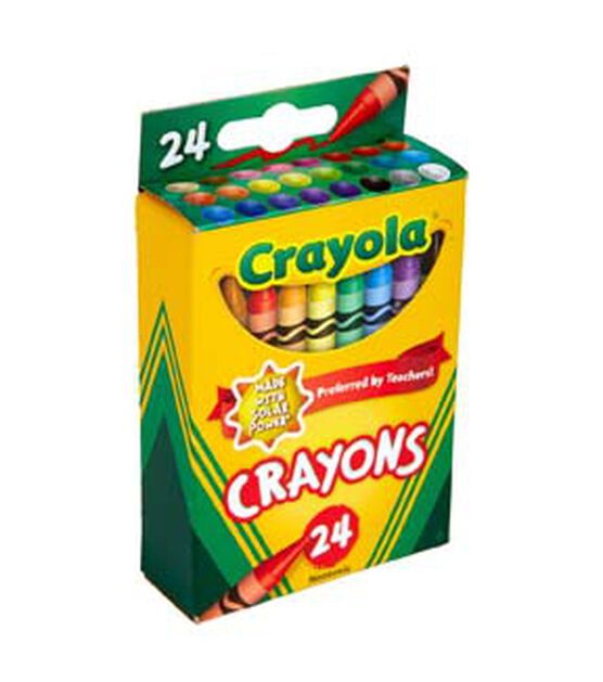Crayola 24ct Multicolor Crayons, , hi-res, image 3