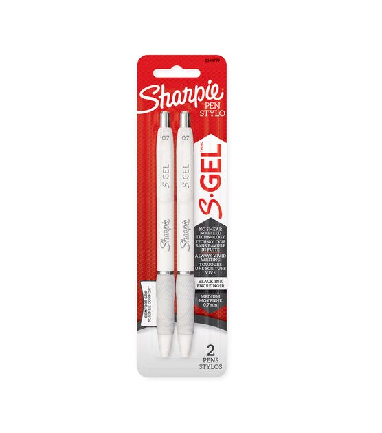 Sharpie 2pk White Gel Pens