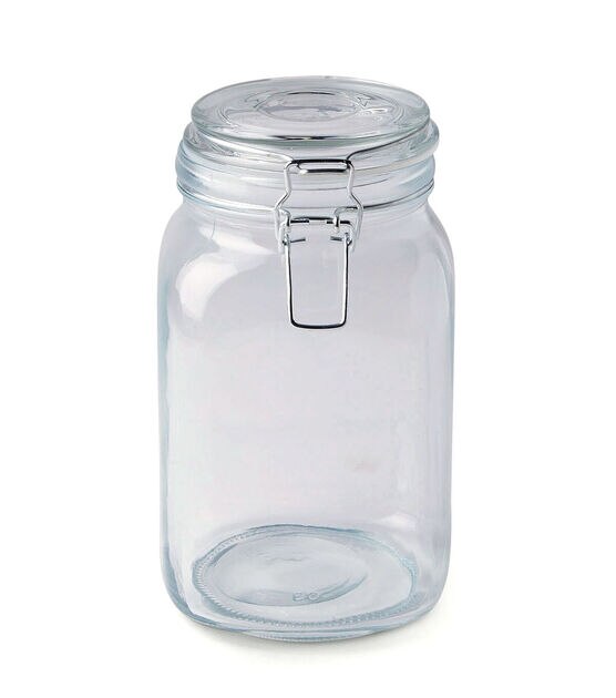Tall Glass Jar