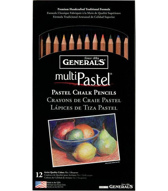 General's MultiPastel Chalk Pencils