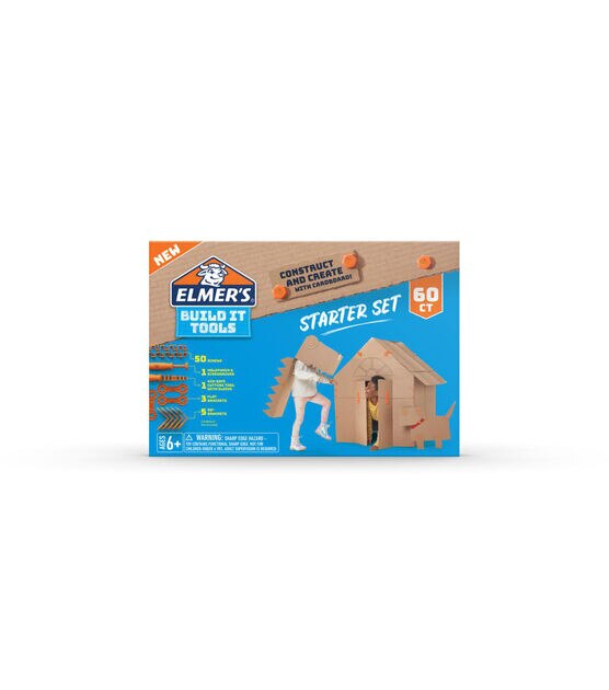 Elmer's Build It - Starter Set, 60 Pieces 