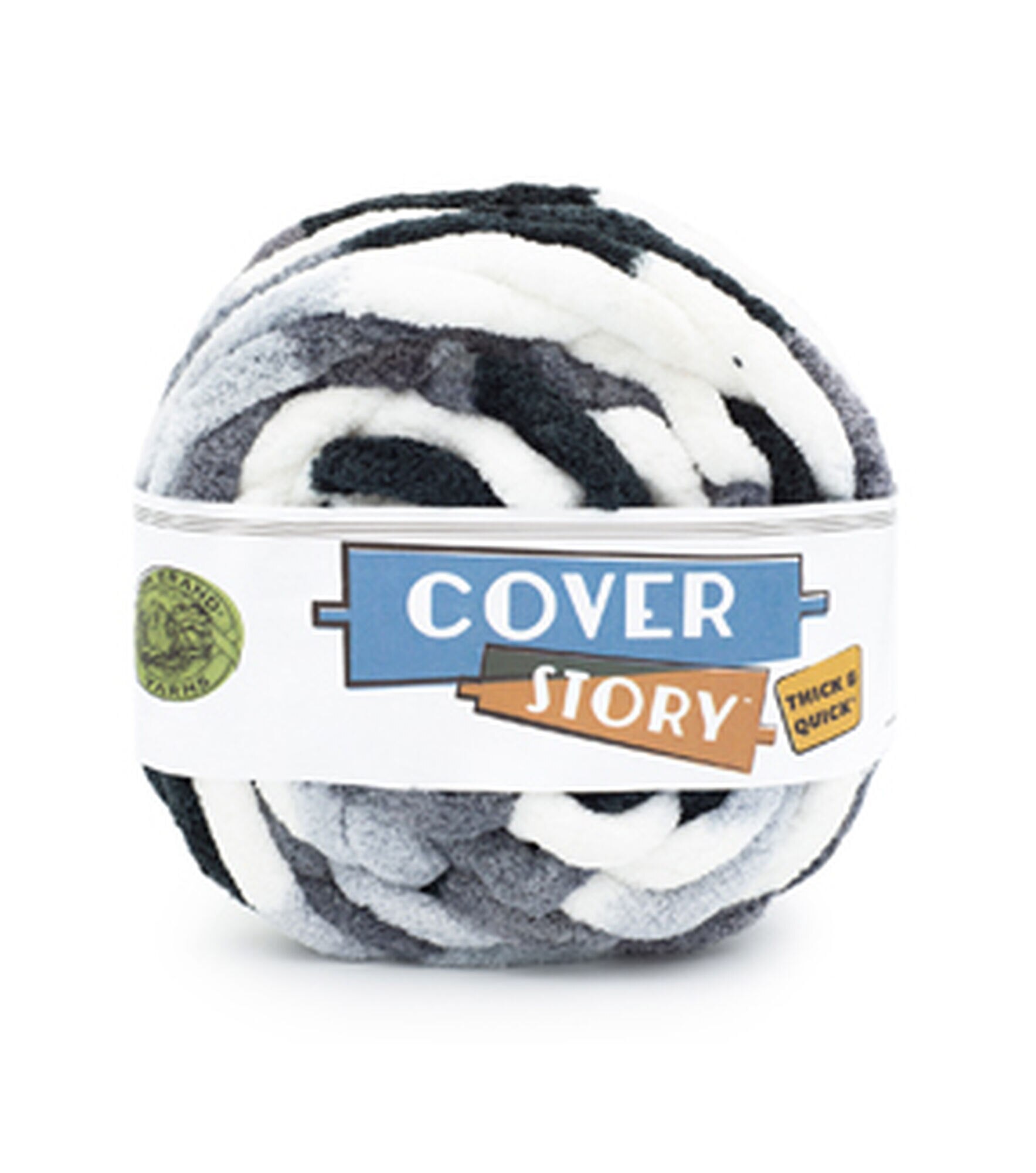 Lion Brand Jumbo Polyester Coverstory Thick & Quick Blanket Yarn
