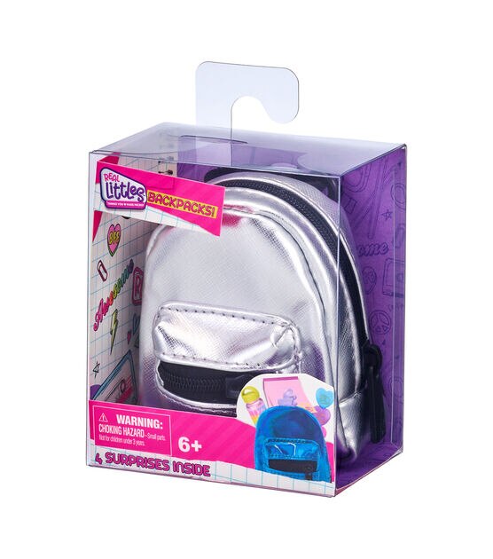  REAL LITTLES - Micro Backpack - 3 Pack with 18