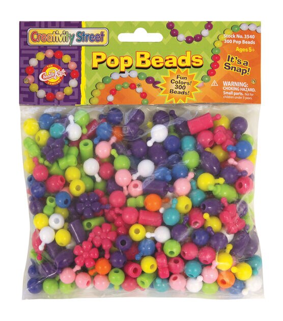 300ct Assorted Sizes & Shapes Beads by POP!