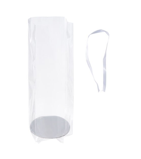 4 x 9.5 Dots Cellophane Treat Bags With Twist Ties 20pk by STIR