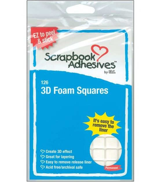 Scrapbook Adhesives 3D Foam Squares