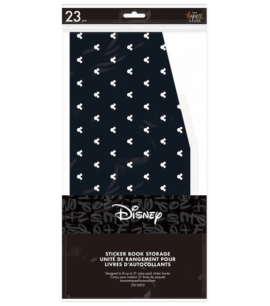 Happy Planner Disney Mickey & Minnie Mouse Sticker Pad Storage