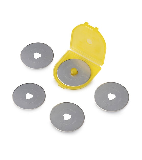 OLFA 28mm Rotary Cutter Blades/2 Blade Pack/protective Case