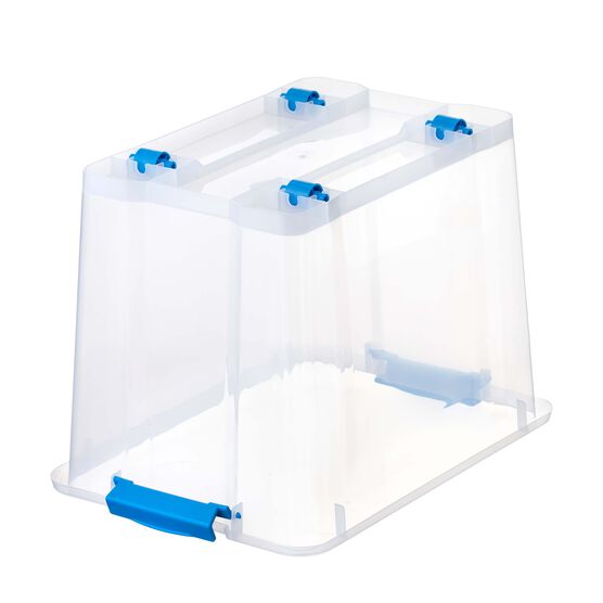 QUSENLON 20 Pieces Small Clear Plastic Storage Containers with Lids for  Organizing Rectangular Empty Mini Plastic Box Craft