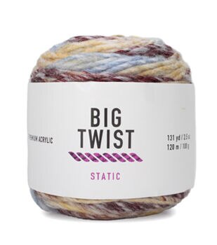 Big Twist 3.5oz Bulky Acrylic 131yd Gentle Yarn - Sage Green - Big Twist Yarn - Yarn & Needlecrafts