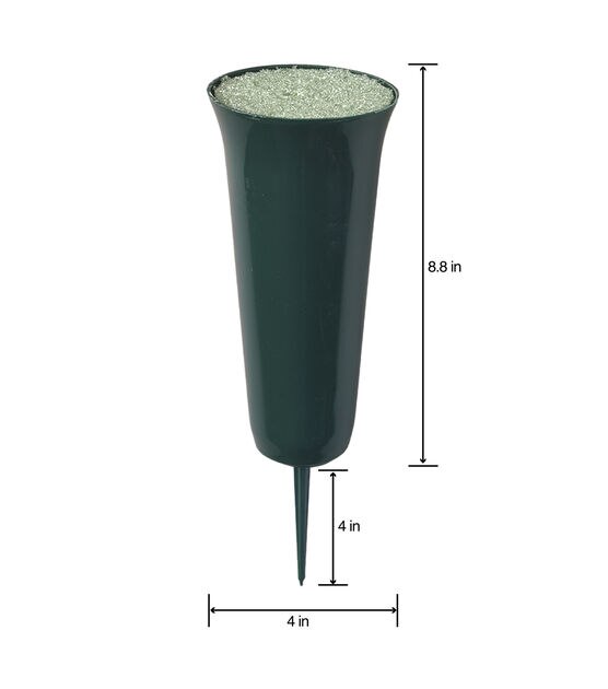 Floral Vase with Foam Insert 12", , hi-res, image 2