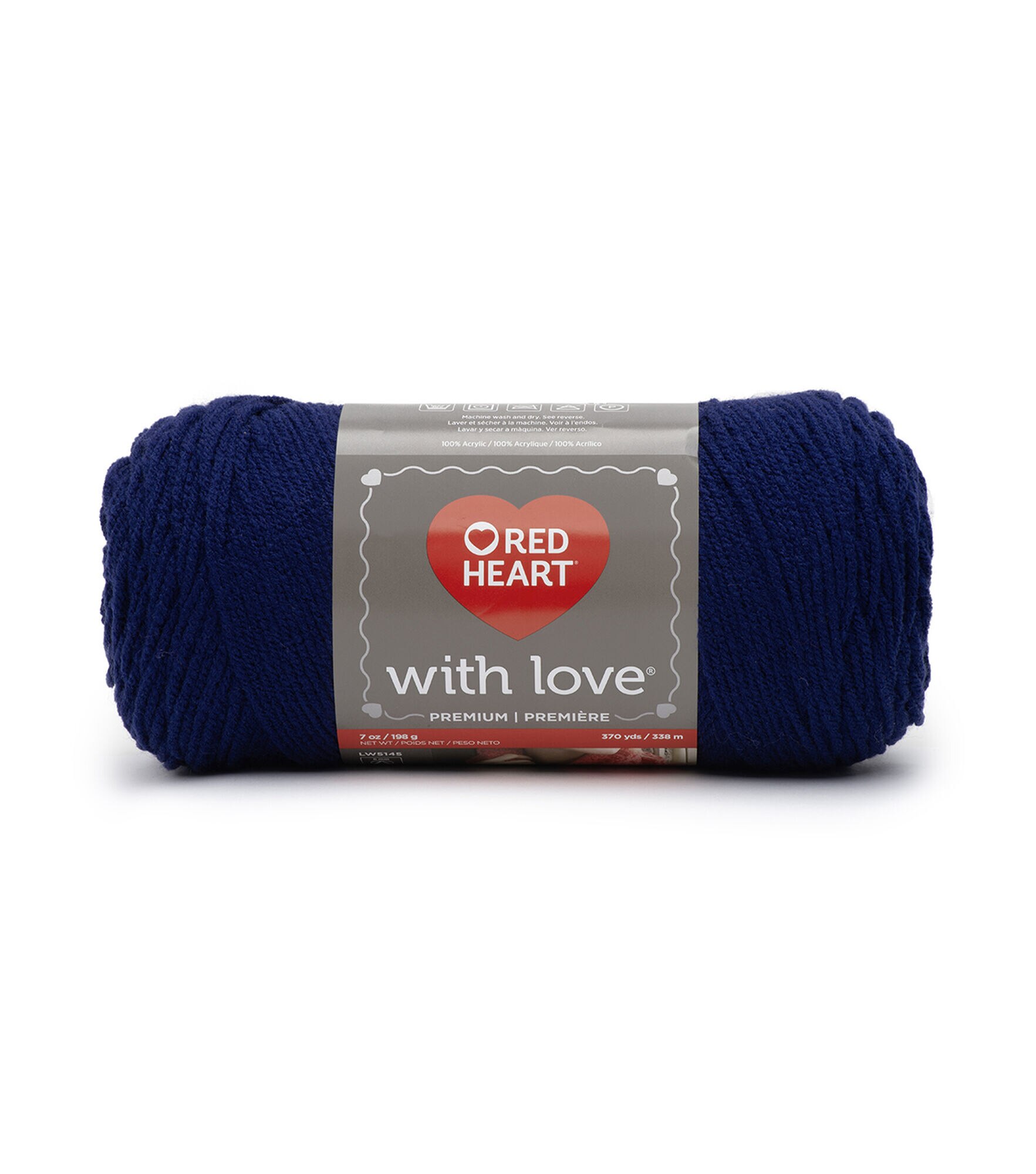 Red Heart With Love Yarn-Light Grey, 1 count - Harris Teeter