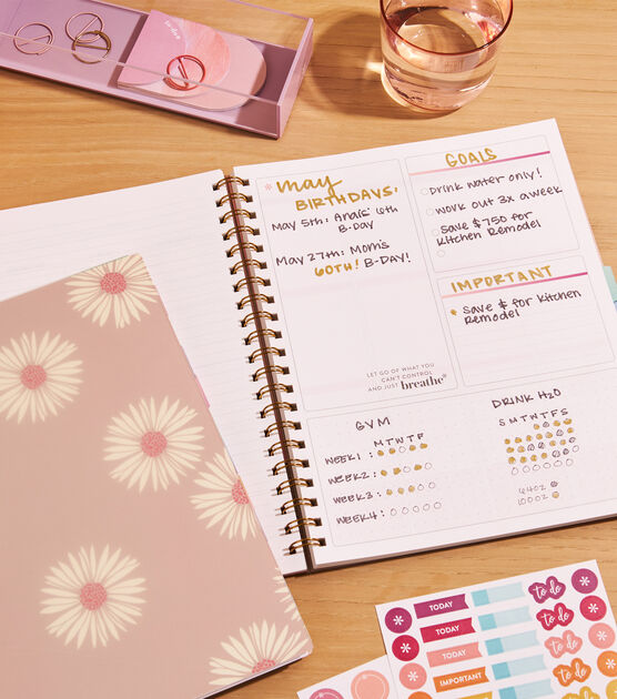 Erin Condren Daisy 12 Month Undated Planner, , hi-res, image 4