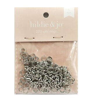 285ct Black Metal Jump Rings by hildie & jo