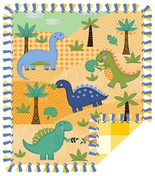 48 Wide You Are Loved Little One & Trees No Sew Fleece Blanket