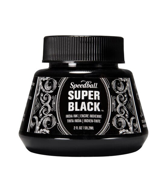 Speedball Super Black India Ink @ New River Art & Fiber