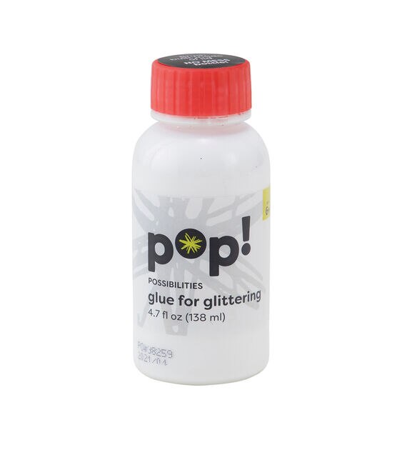 Pop! Glitter Glue 4oz - Opal - Kids Craft Basics - Kids