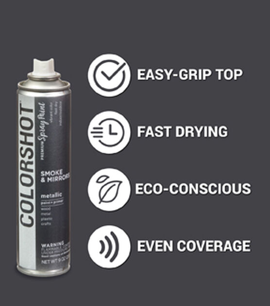 Colorshot 9oz Metallic Spray Paint, , hi-res, image 46