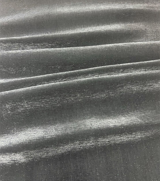 Silver Shimmer Satin Fabric by Casa Collection