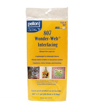Pellon 805 Wonder Under, Fusible Web Fabric, Clear 17 X 20 Yards by the  Bolt