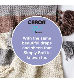 Caron Simply Soft Soft Pink Yarn - 3 Pack of 170g/6oz - Acrylic - 4 Medium (Worsted) - 315 Yards - Knitting, Crocheting & Crafts