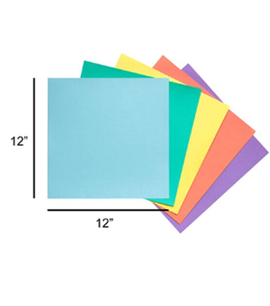 48 Sheet 12" x 12" Double Sided Cardstock Paper Pack by Park Lane, , hi-res, image 2