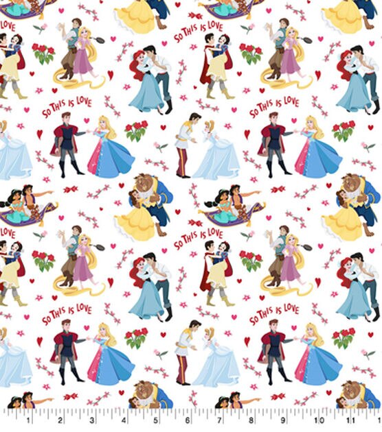 Disney Princess Stickers - Roll of 29