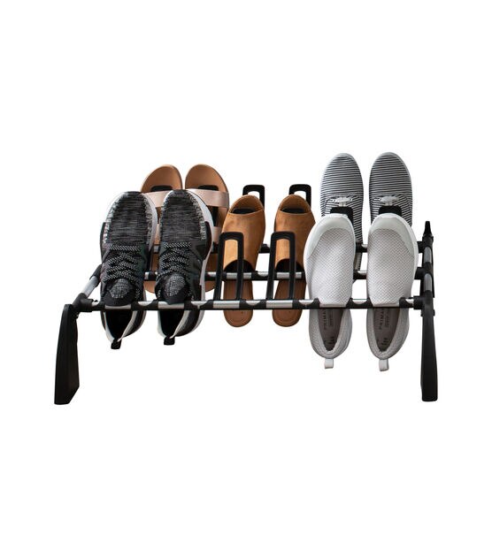 Organize It All 9 Pair Shoe Rack