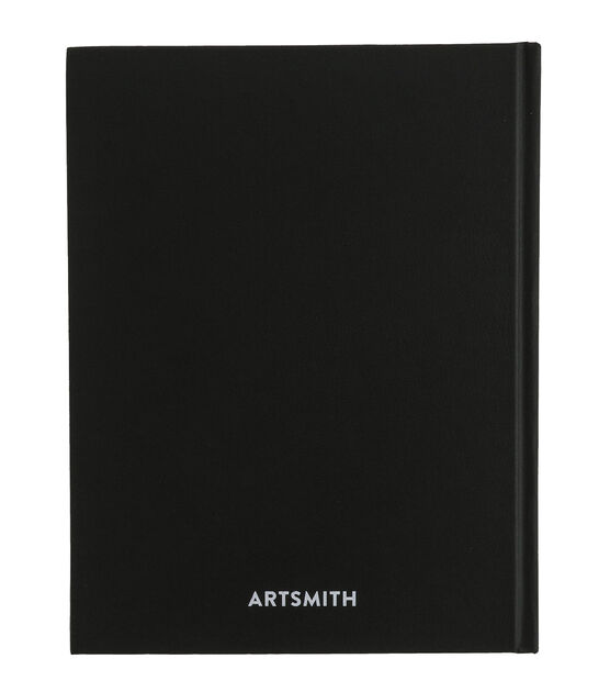 8.5" x 11" Black Hardbound Sketchbook by Artsmith, , hi-res, image 3